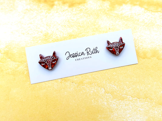 Adorable Fox Studs