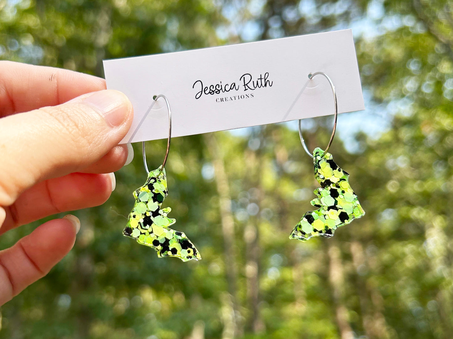 Bat Dangle Earrings