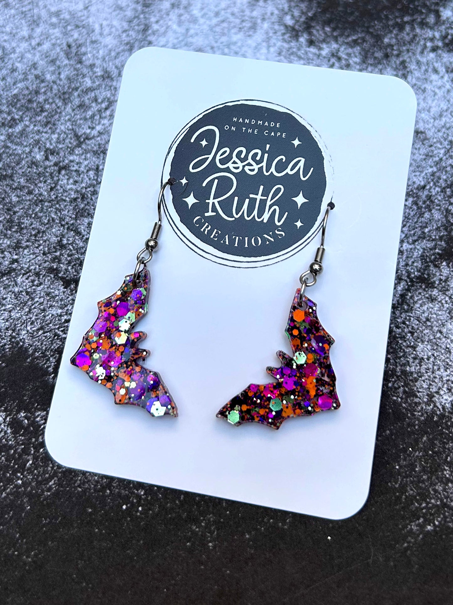 Bat Dangle Earrings