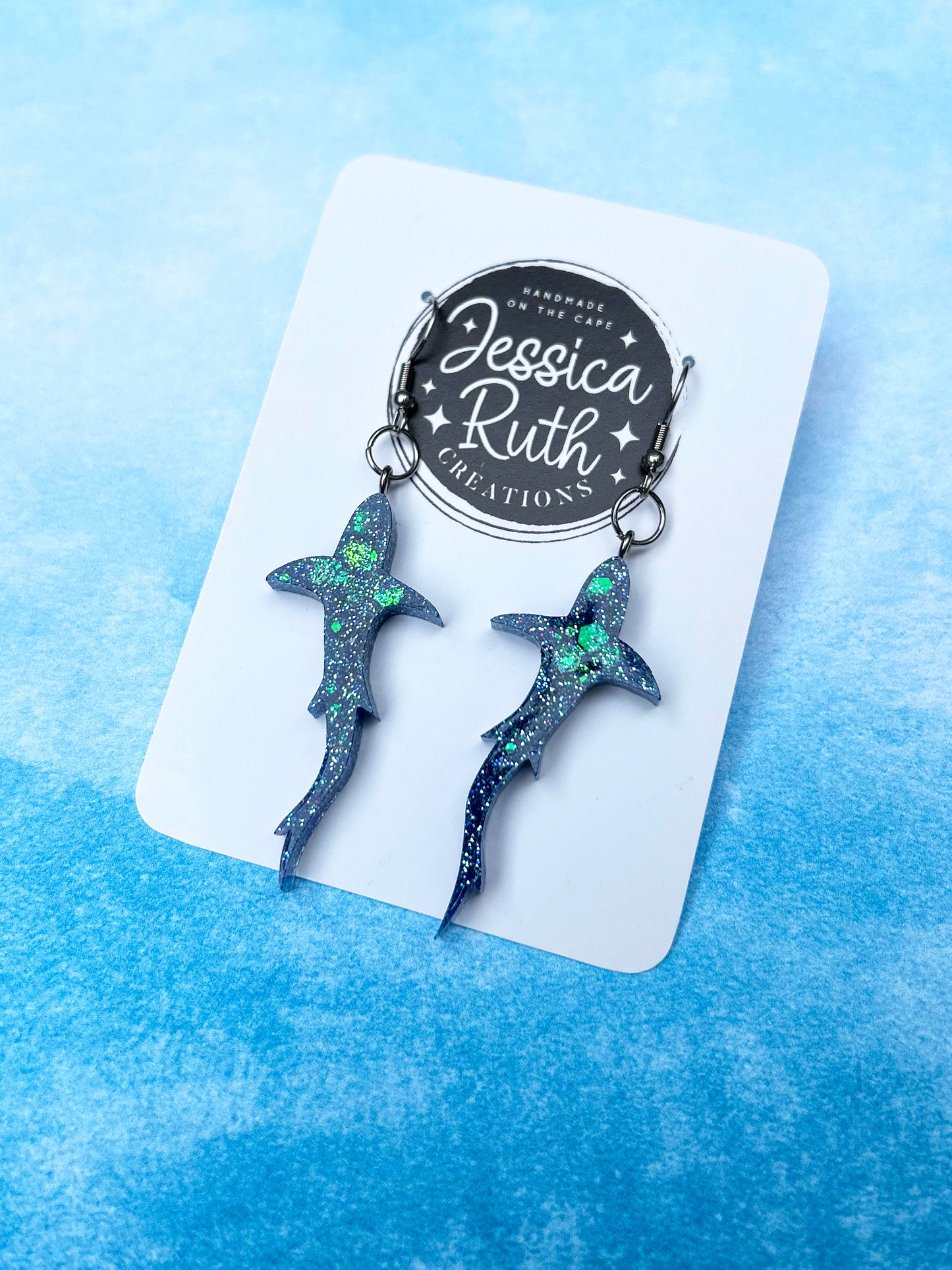 Shark Dangle Earrings