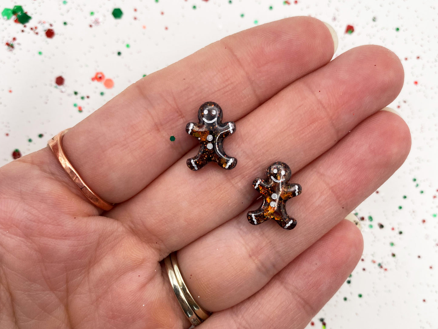 Adorable Gingerbread Studs